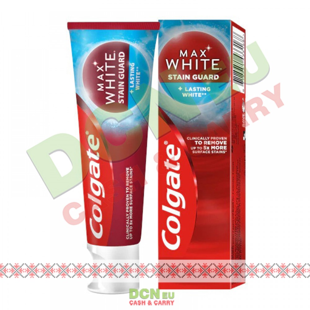 Colgate Pasta Dinti Ml Max White Stain Guard Pasta Dinti